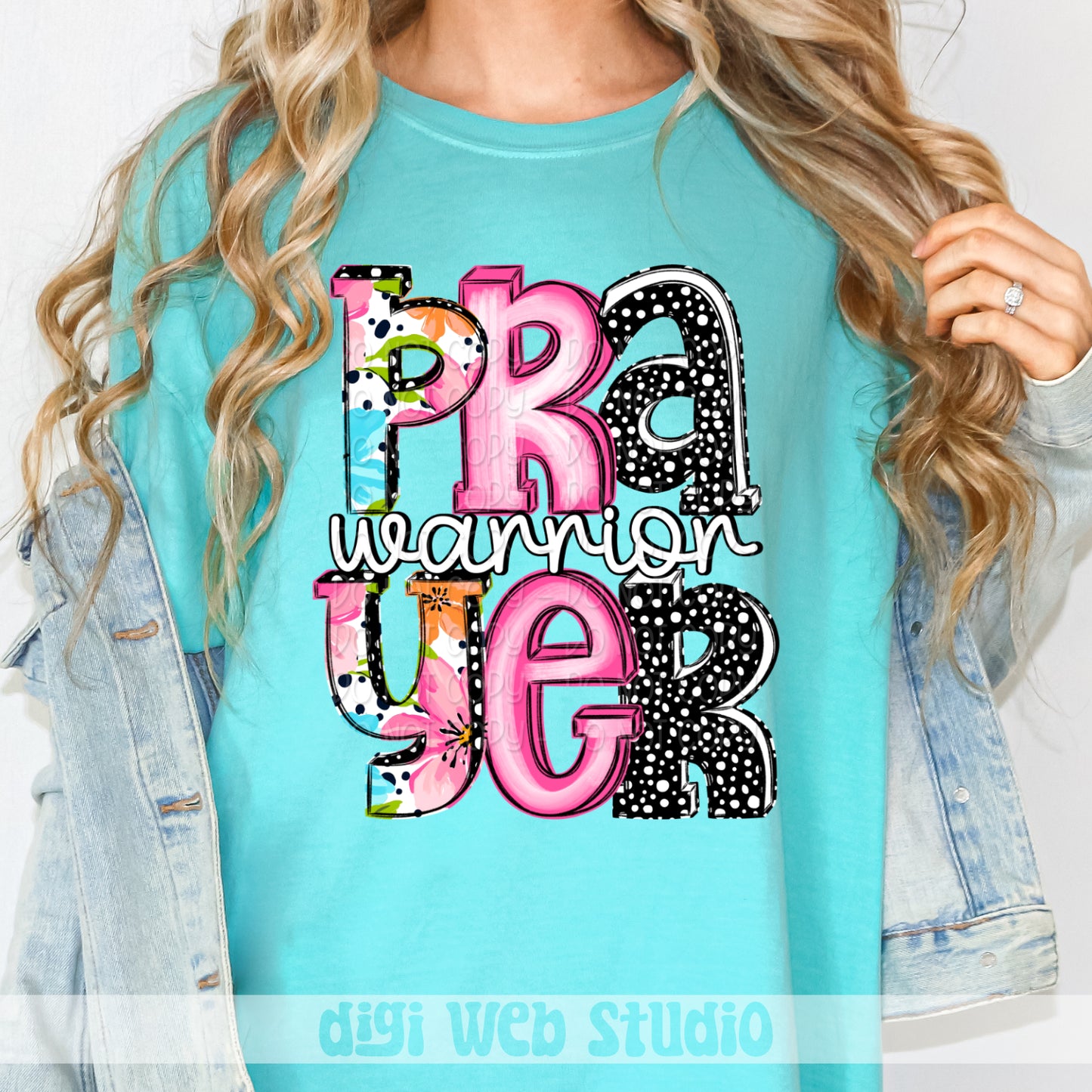 Prayer Warrior 1 - 2025 Digital PNG Design
