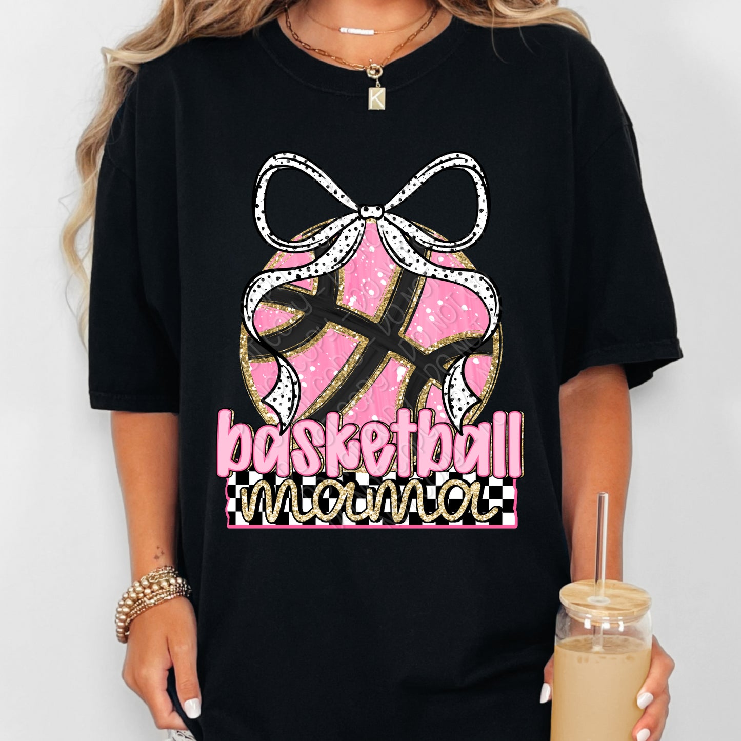 Preppy Basketball Mama 2 - 2026 Digital PNG Design