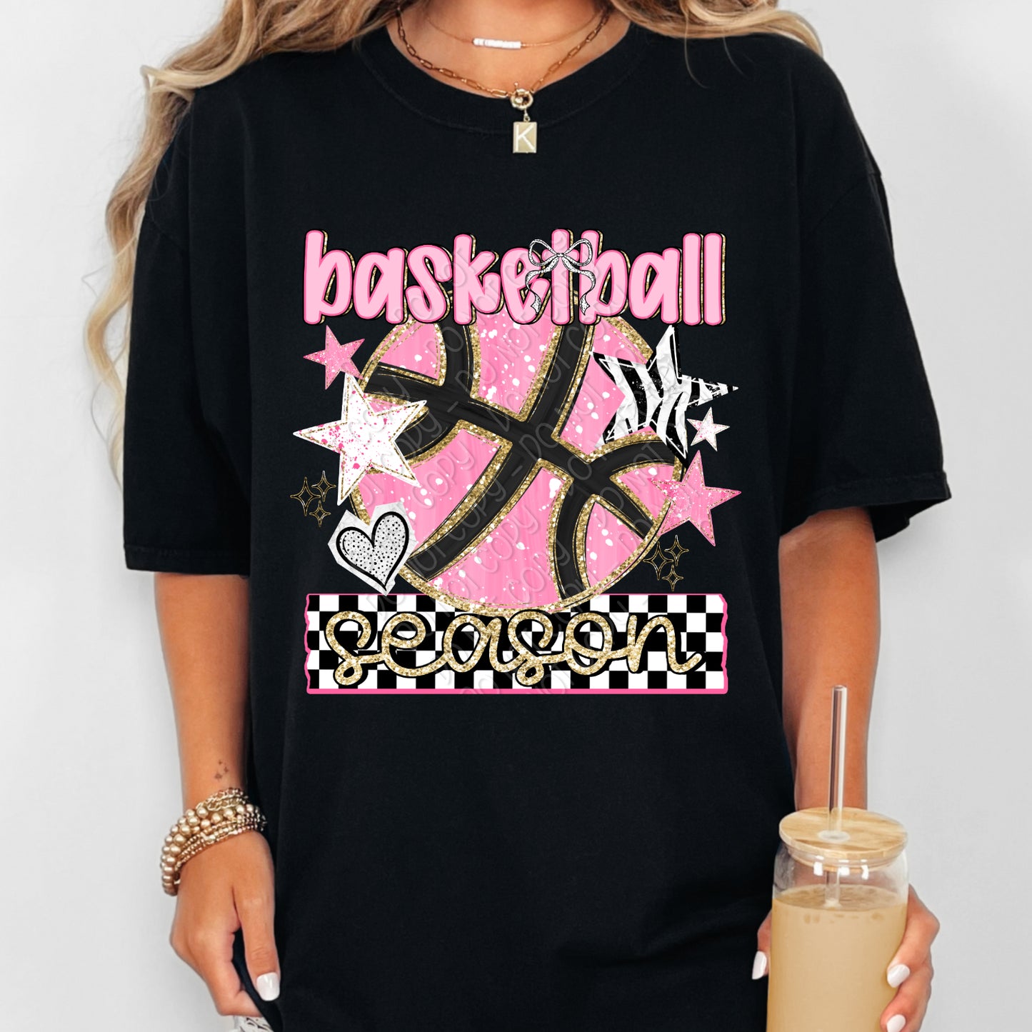 Preppy Basketball Season 1 - 2026 Digital PNG Design