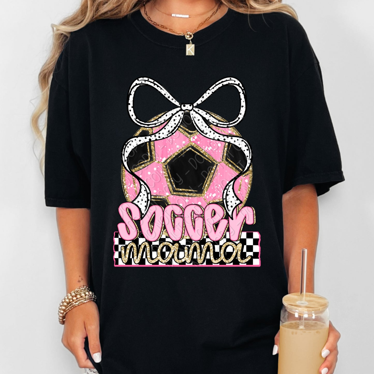 Preppy Soccer Mama 2 - 2026 Digital PNG Design
