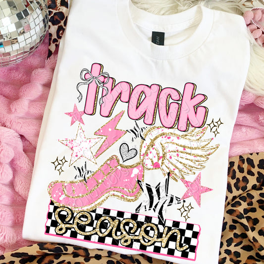 Preppy Track Season 1 - 2026 Digital PNG Design