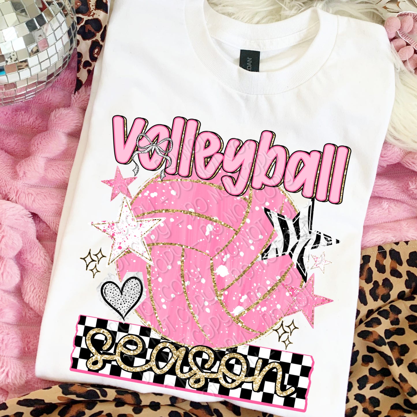 Preppy Volleyball Season 1 - 2026 Digital PNG Design