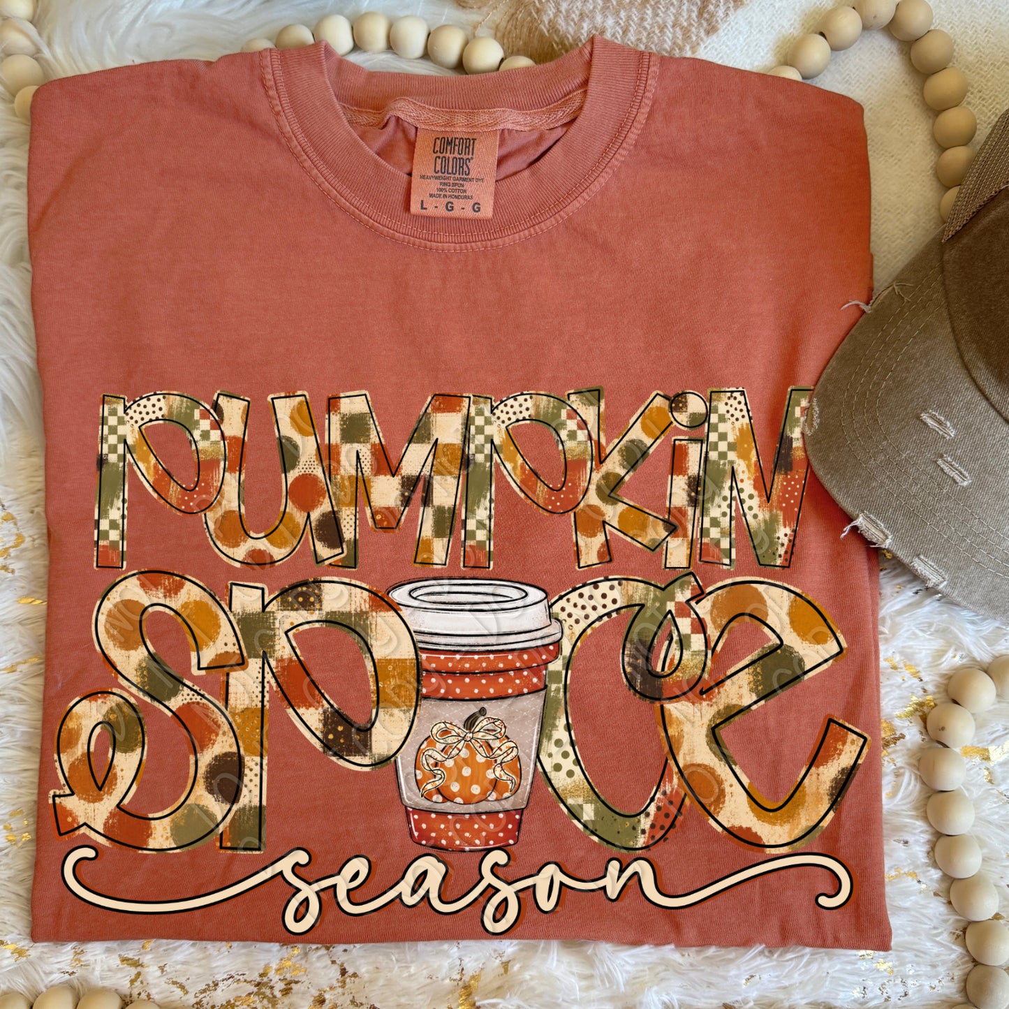 Pumpkin Spice Season 1 - 2026 Digital PNG Design