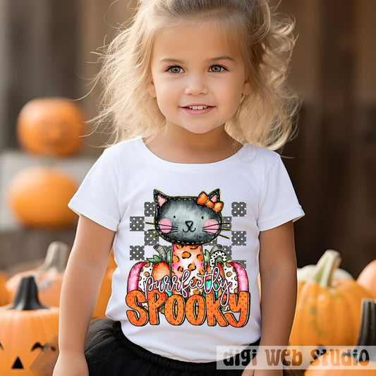 Purrfectly Spooky 1 - 2025 Digital PNG Design