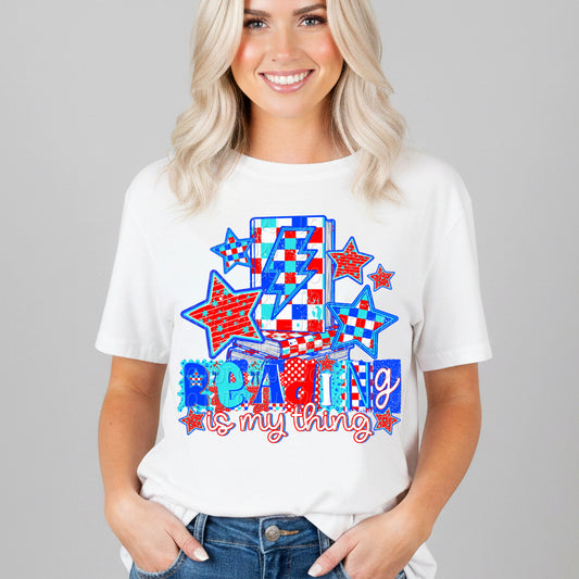 Reading Is My Thing 1 - Digital PNG Design