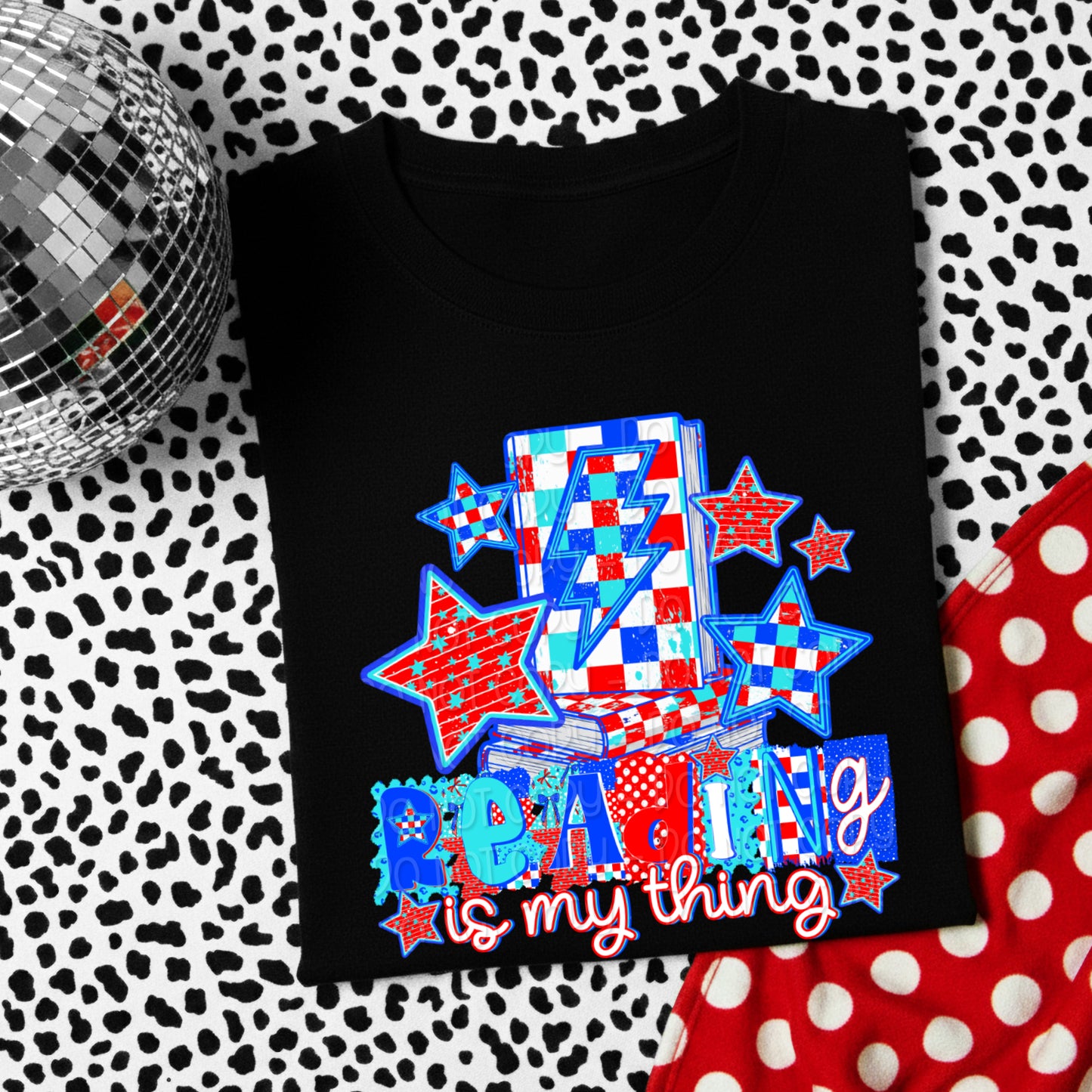 Reading Is My Thing 1 - Digital PNG Design