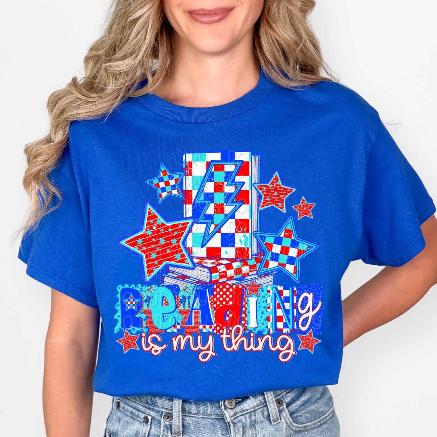 Reading Is My Thing 1 - Digital PNG Design
