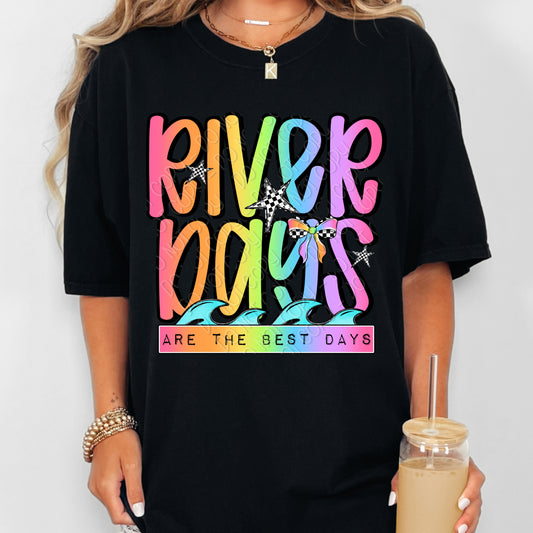 River Days Are The Best Days 1 - 2026 Digital PNG Design