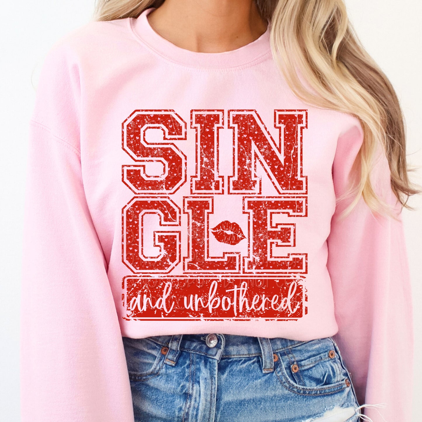 Single and Unbothered 1 - 2025 Digital PNG Design