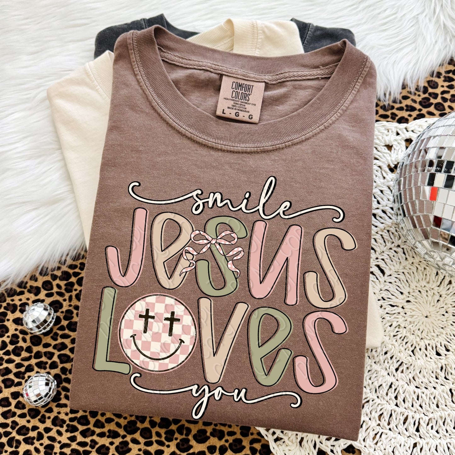 Smile Jesus Loves You 1 - 2026 Digital PNG Design
