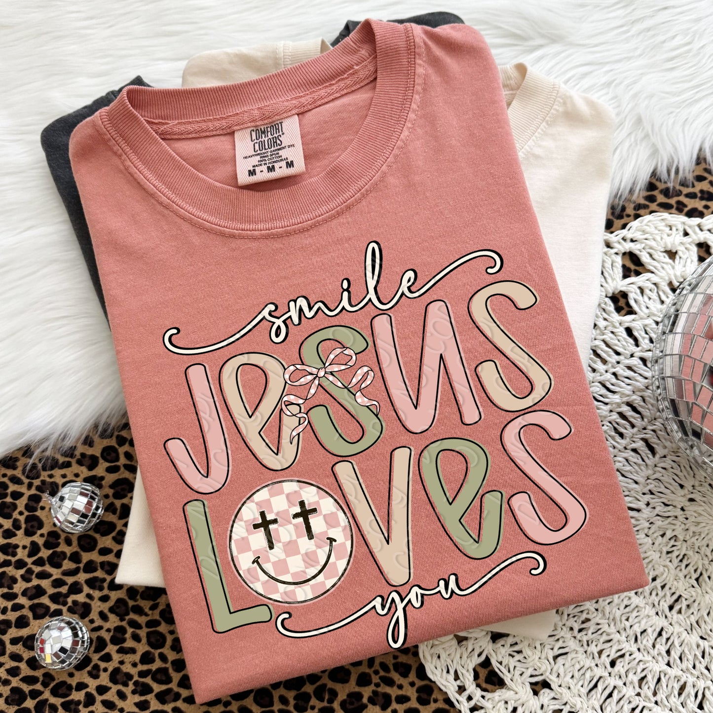 Smile Jesus Loves You 1 - 2026 Digital PNG Design