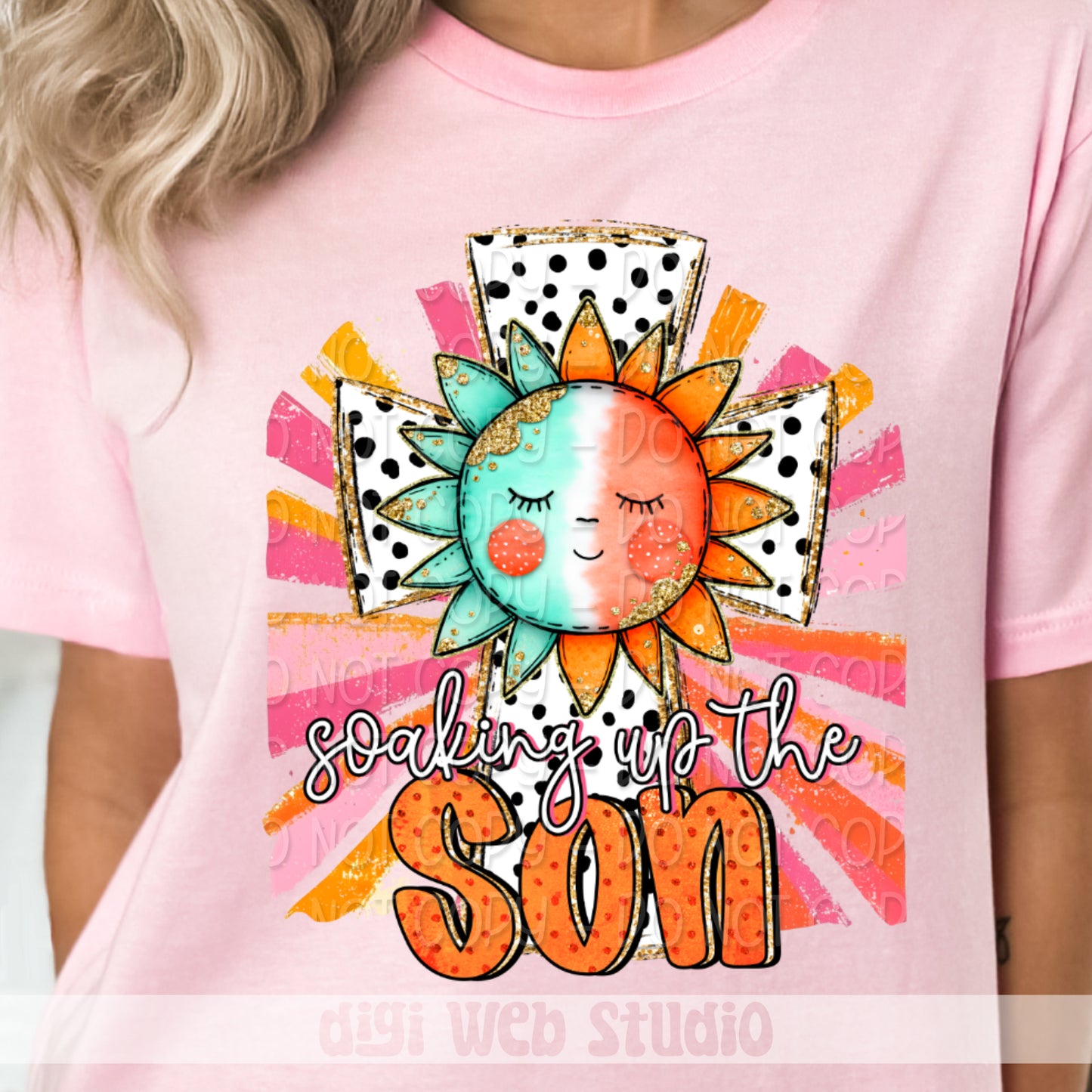 Soaking Up The Son 1 - 2025 Digital PNG Design