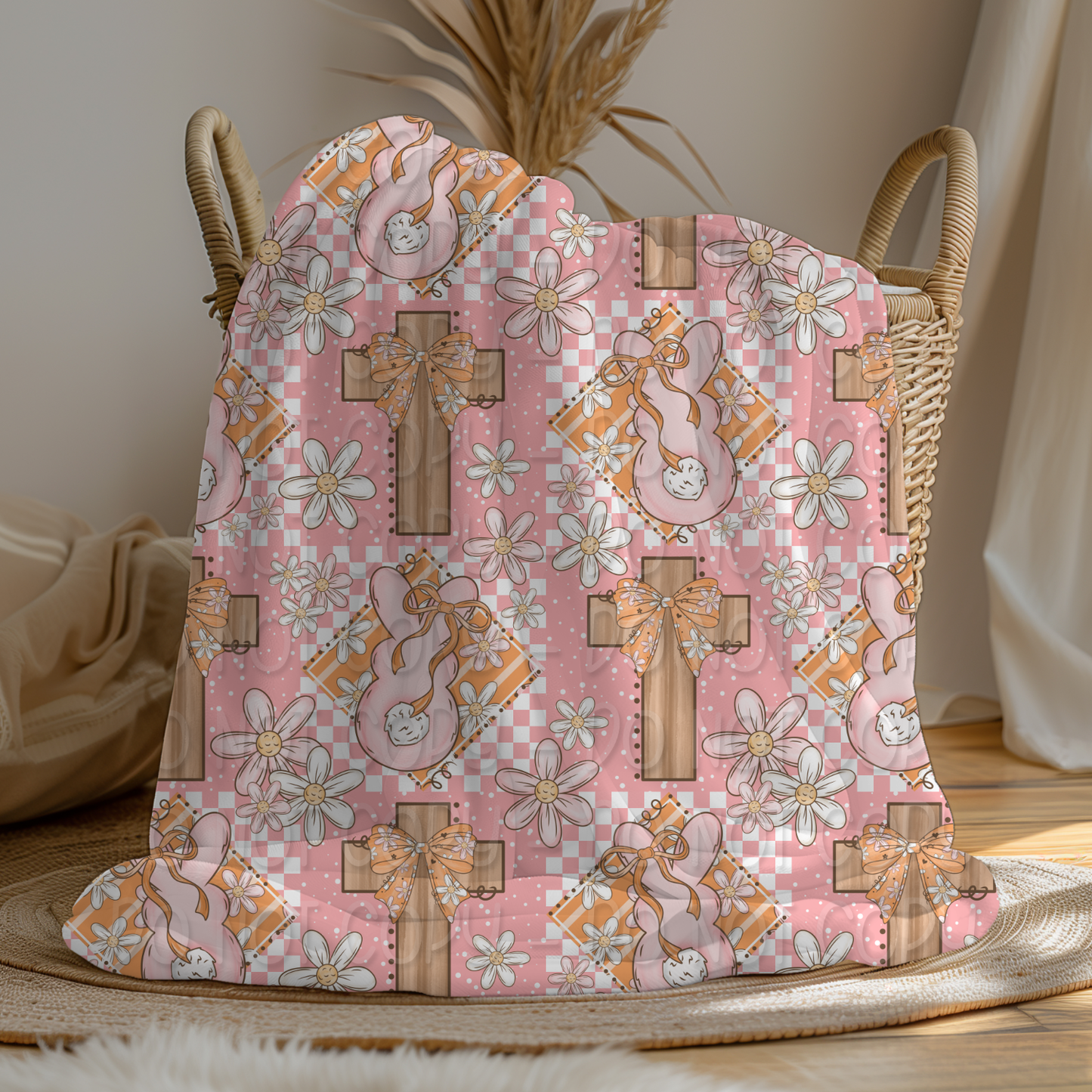 Easter Blessings 1 - 2026 Seamless Pattern