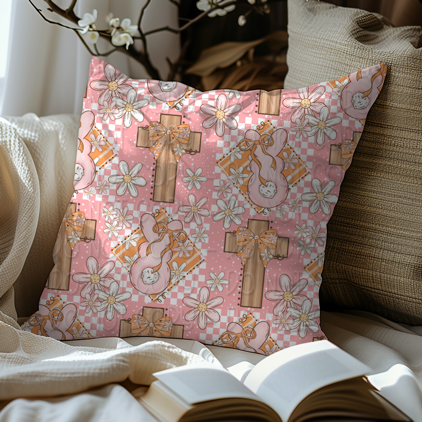Easter Blessings 1 - 2026 Seamless Pattern