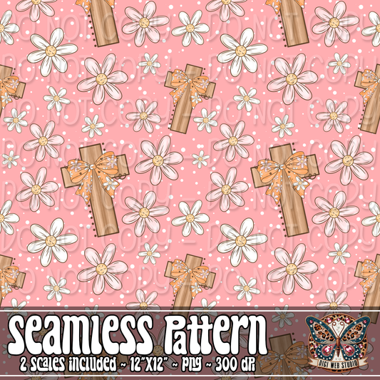 He Is Risen 1 - 2026 Seamless Pattern