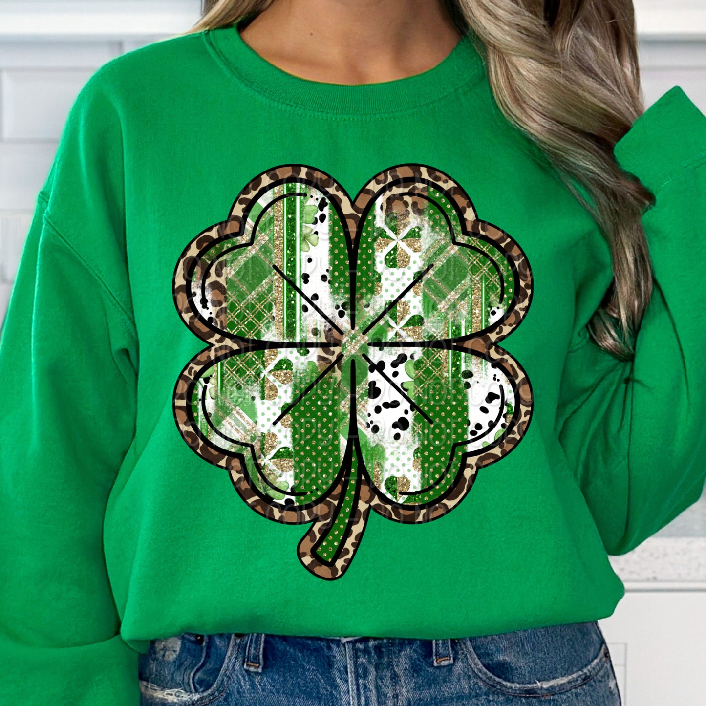 St. Patrick's Day Clover 1 - Digital PNG Design