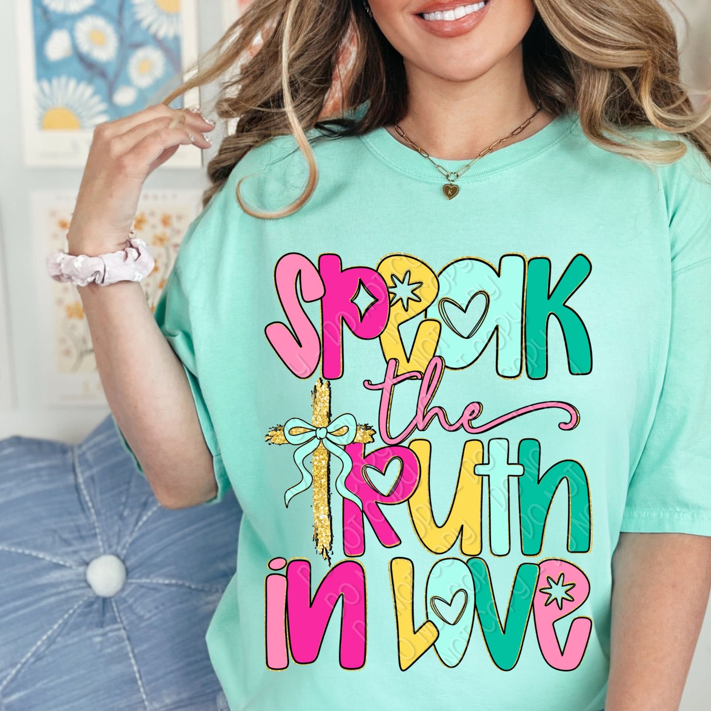 Speak The Truth In Love 1 - 2026 Digital PNG Design