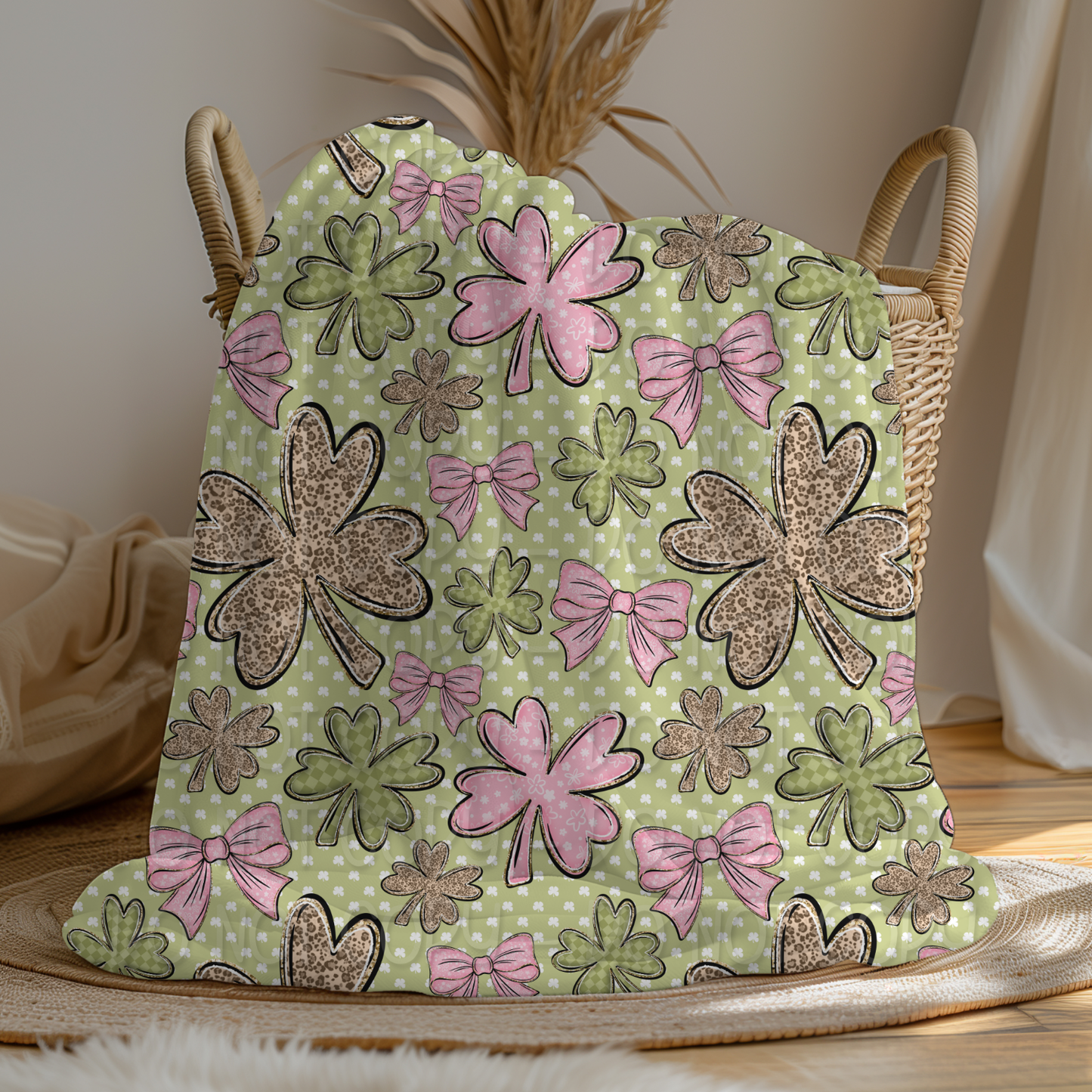 Not Lucky, Simply Blessed 1 - 2026 Seamless Pattern