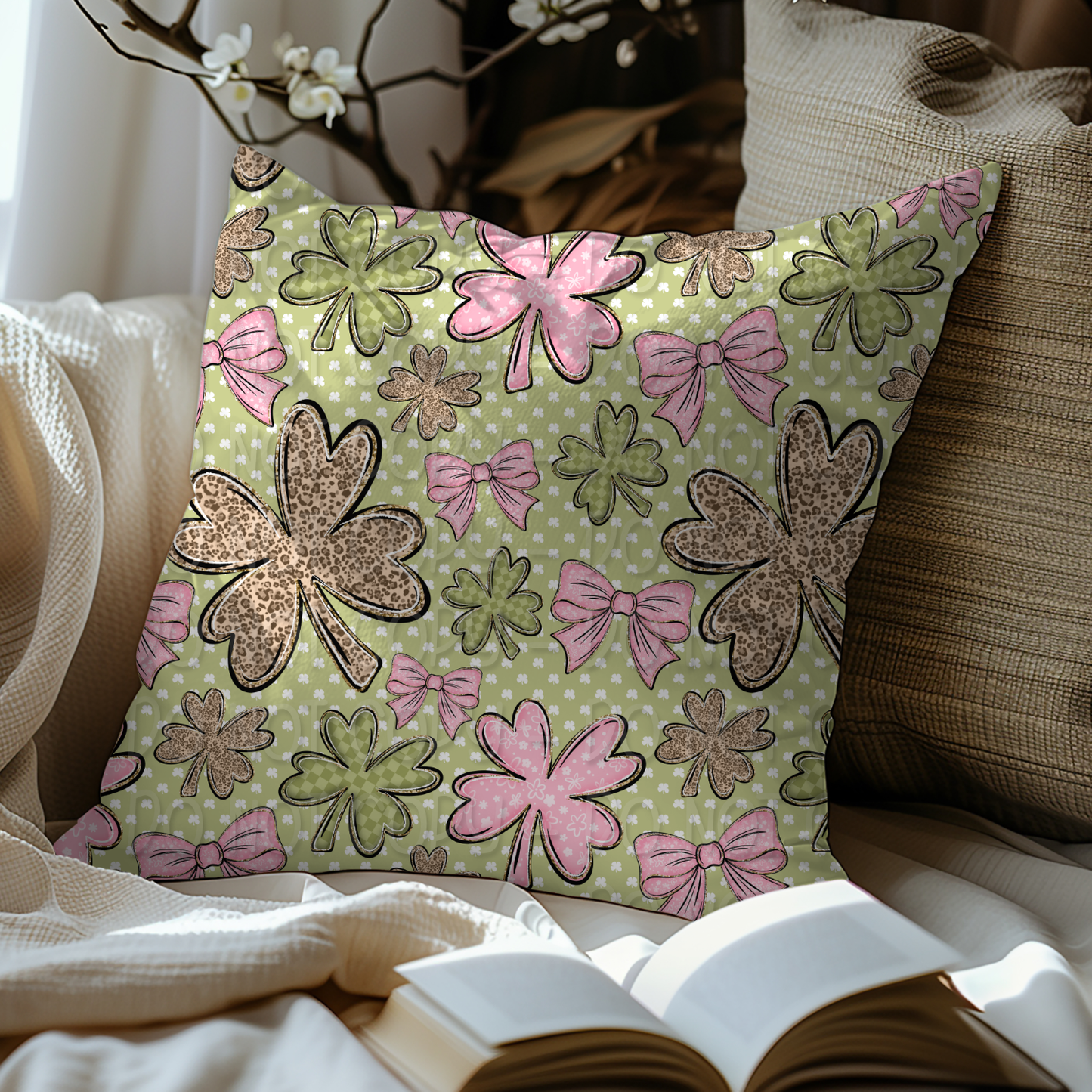 Not Lucky, Simply Blessed 1 - 2026 Seamless Pattern