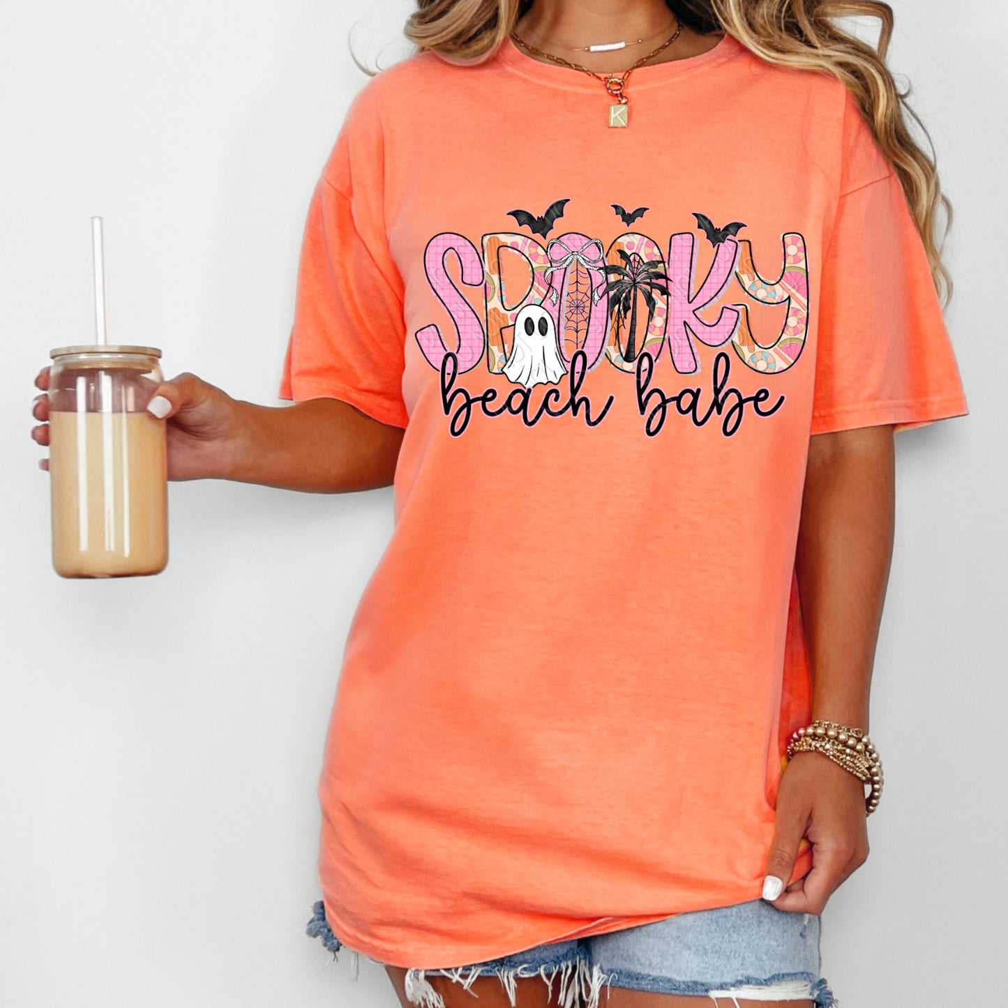 Spooky Beach Babe 1 - 2026 Digital PNG Design
