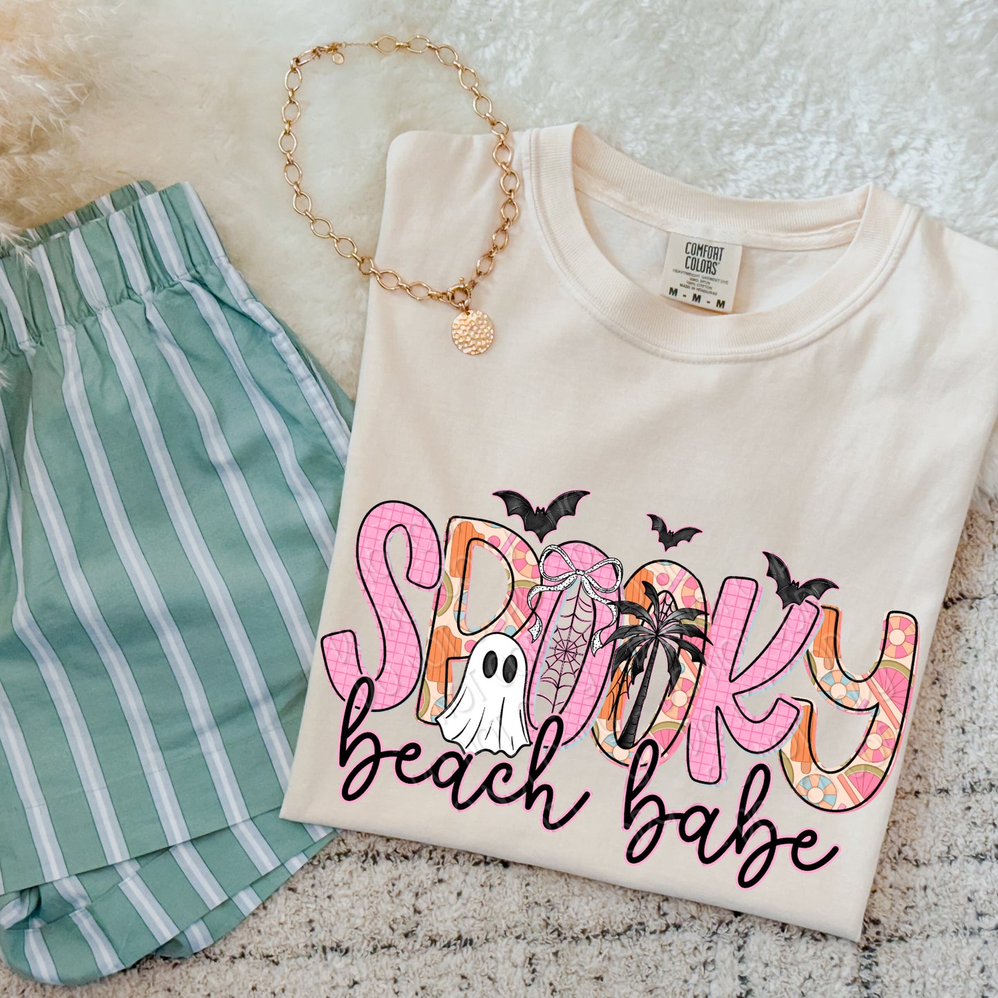 Spooky Beach Babe 1 - 2026 Digital PNG Design