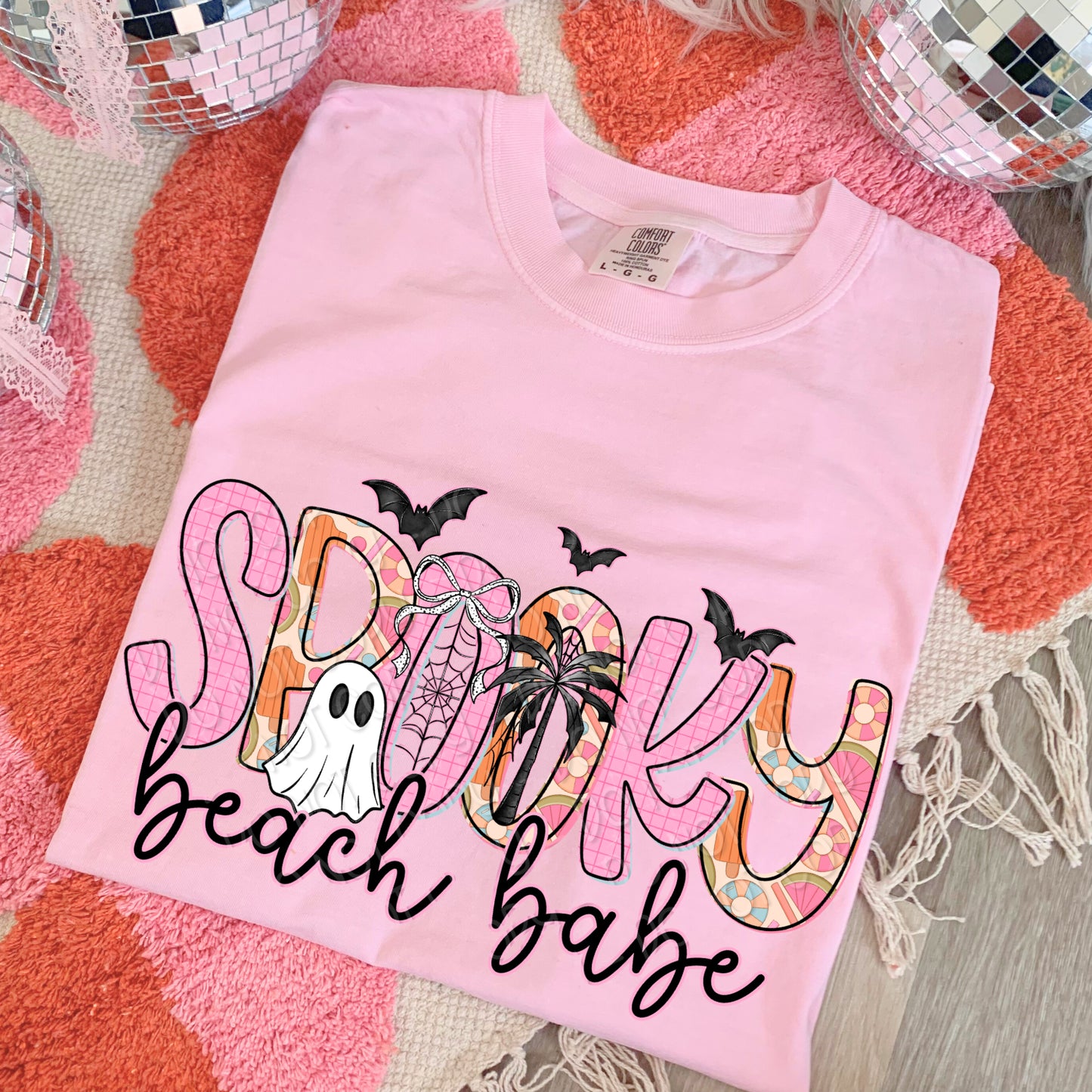 Spooky Beach Babe 1 - 2026 Digital PNG Design