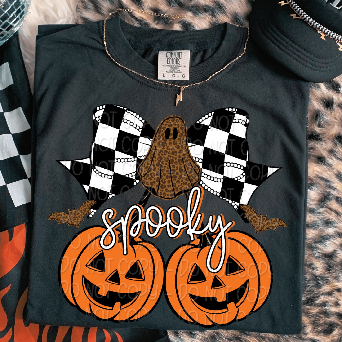Spooky Jack o Lantern Cherries 1 - 2025 Digital PNG Design