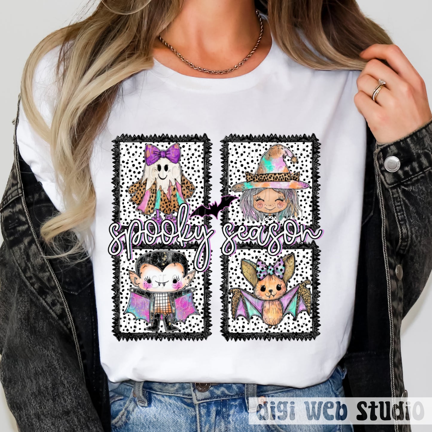 Spooky Season Collage 1 - 2025 Digital PNG Design