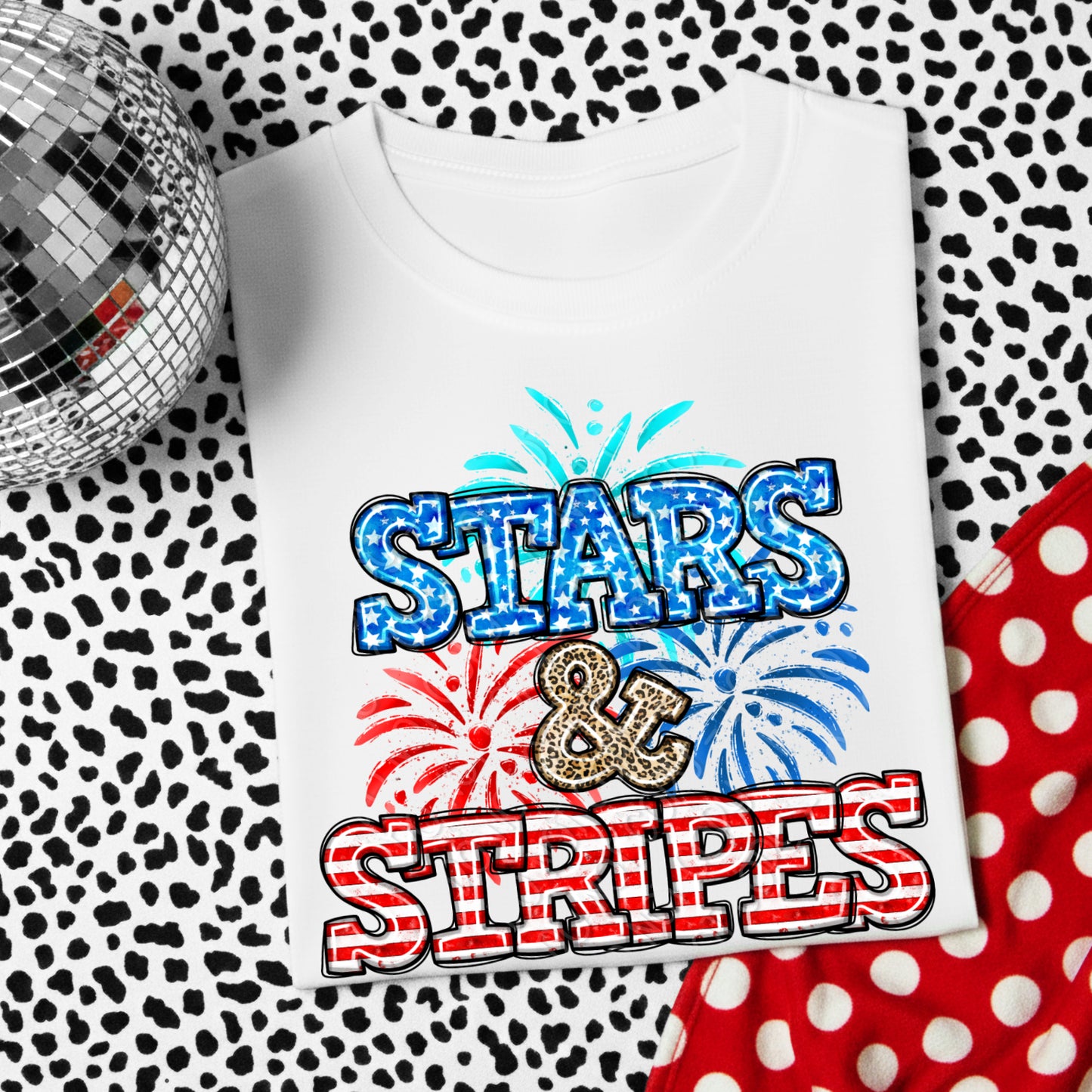 Stars & Stripes 1 - 2024 Digital PNG Design
