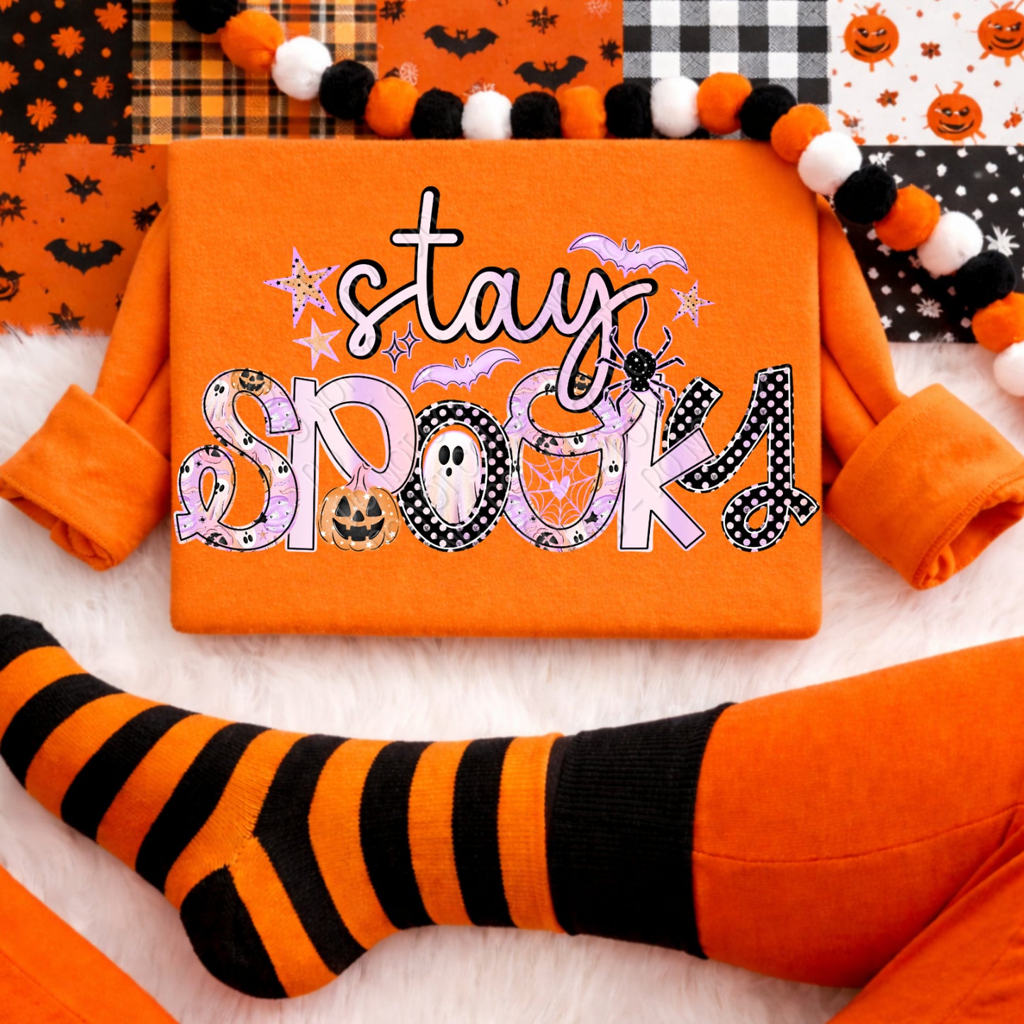 Stay Spooky 1 - 2026 Digital PNG Design