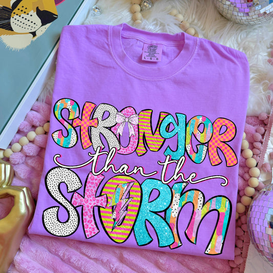 Stronger Than The Storm 1 - 2026 Digital PNG Design