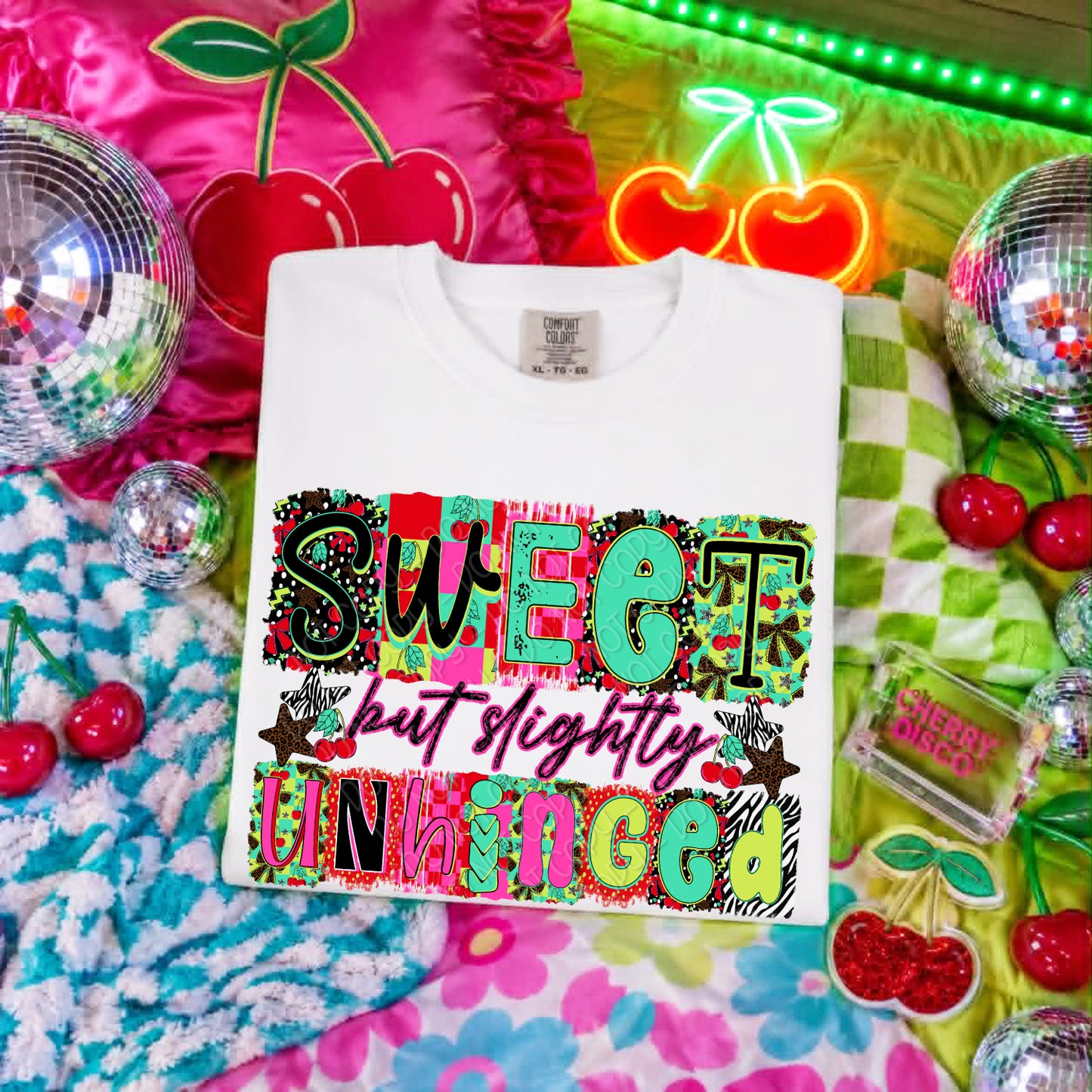 Sweet But Slightly Unhinged 1 - 2026 Digital PNG Design