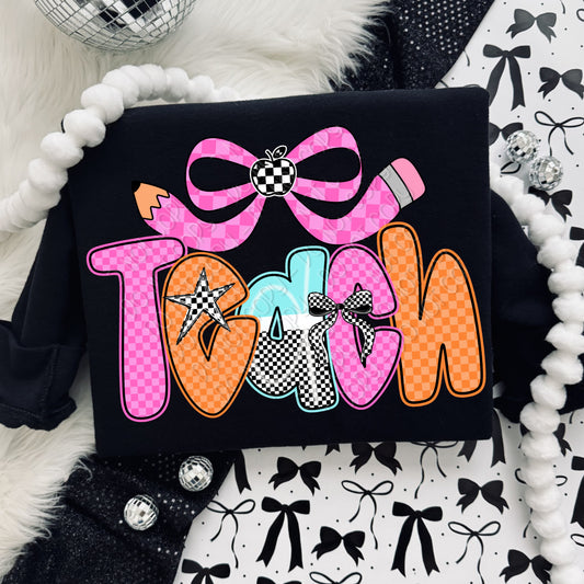 Teach 1 - 2026 Digital PNG Design