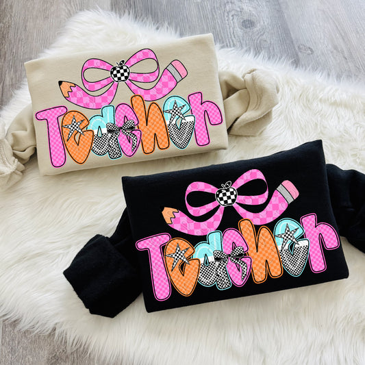 Teacher 1 - 2026 Digital PNG Design