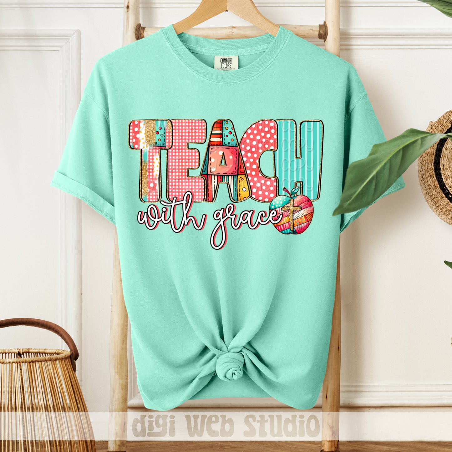 Teach With Grace 1 - 2025 Digital PNG Design