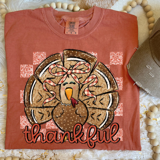 Thankful Turkey 1 - 2025 Digital PNG Design