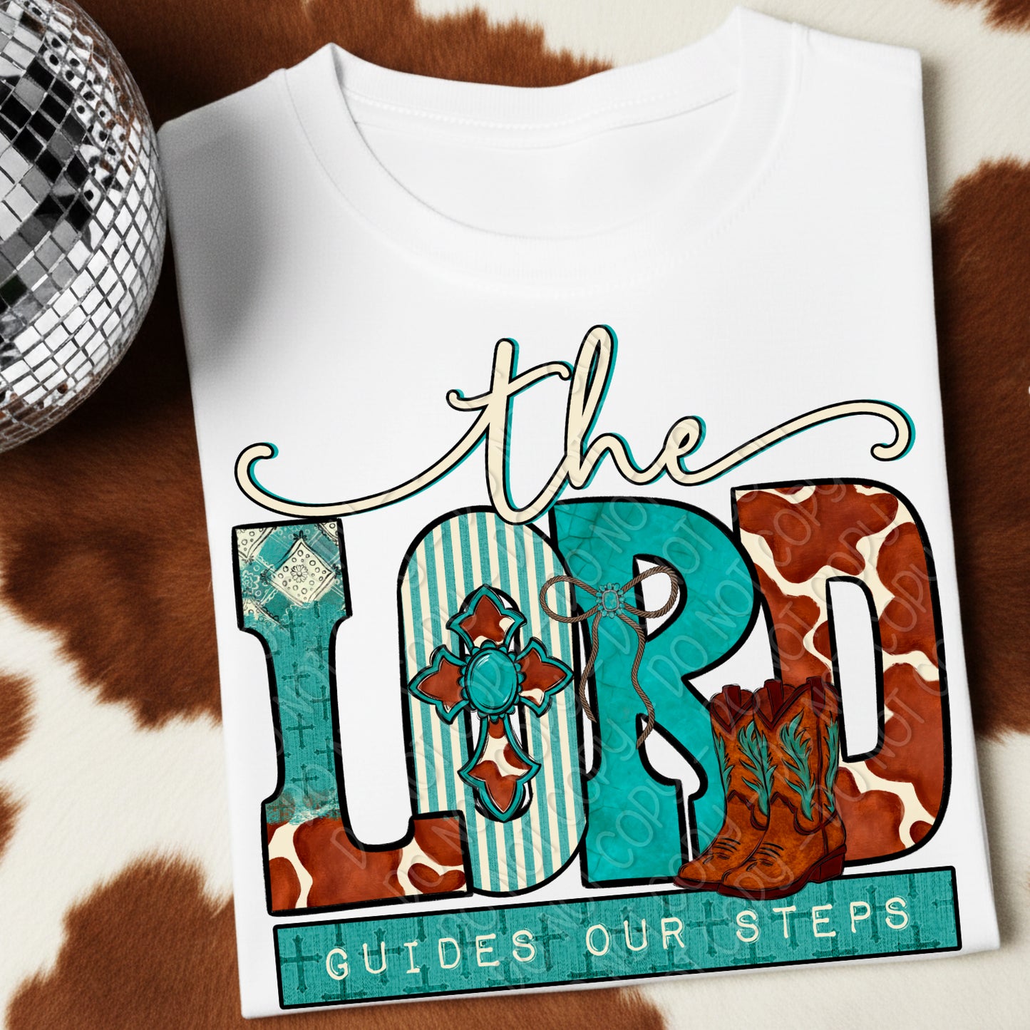 The Lord Guides Our Steps 1 - 2026 Digital PNG Design