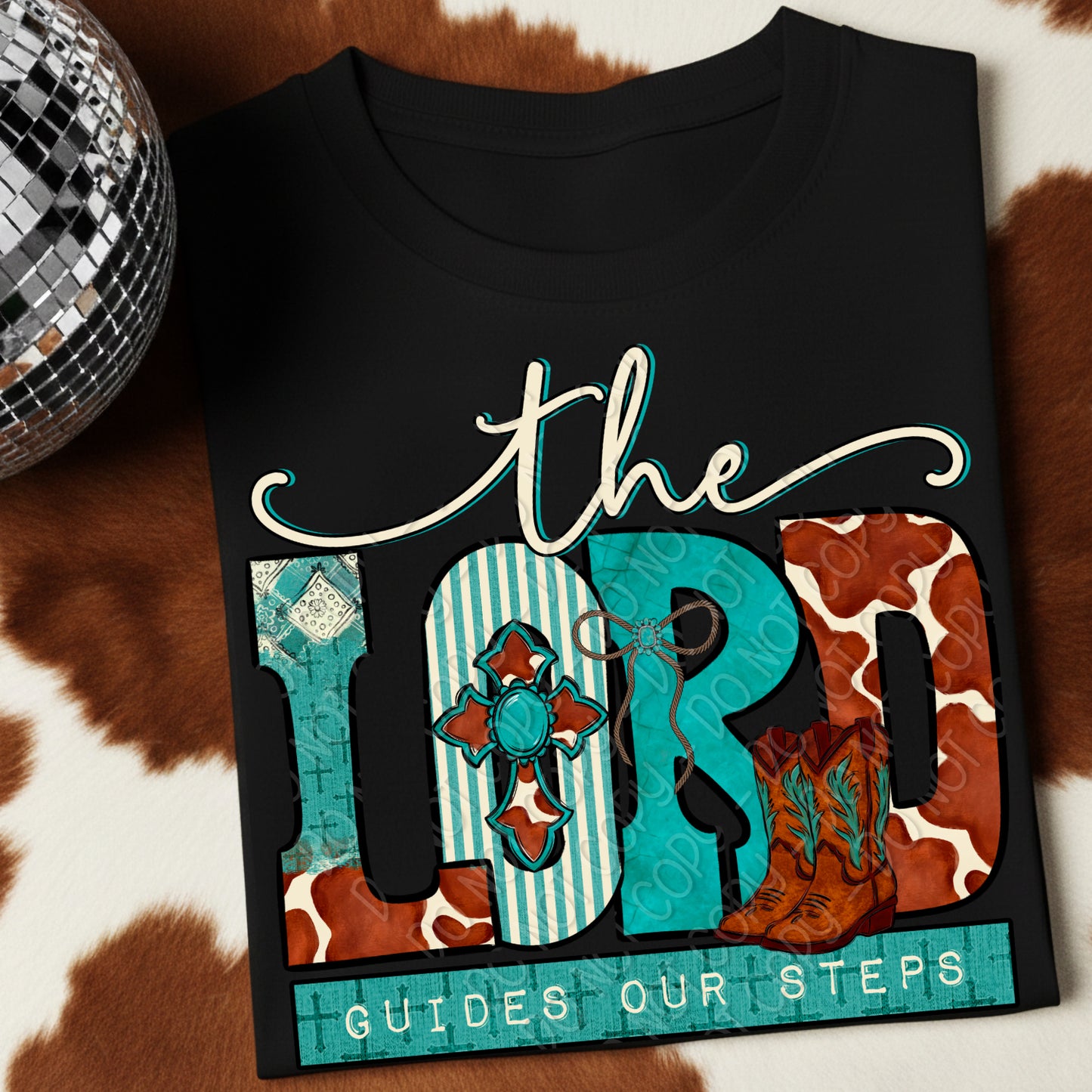 The Lord Guides Our Steps 1 - 2026 Digital PNG Design