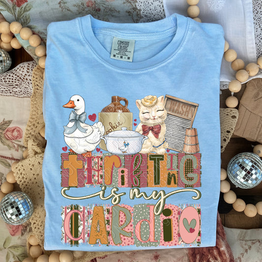 Thrifting Is My Cardio 1 - 2026 Digital PNG Design