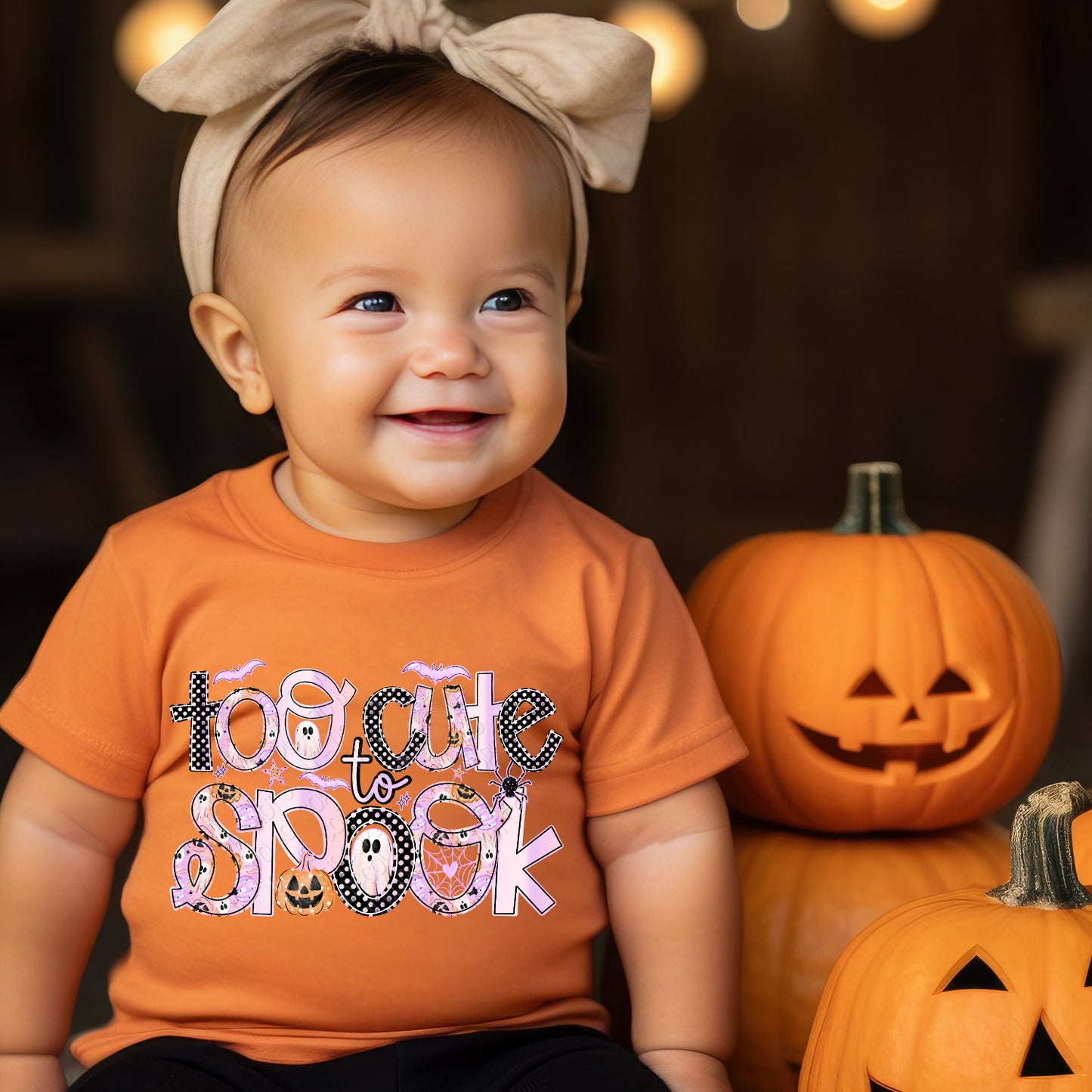 Too Cute To Spook 1 - 2026 Digital PNG Design