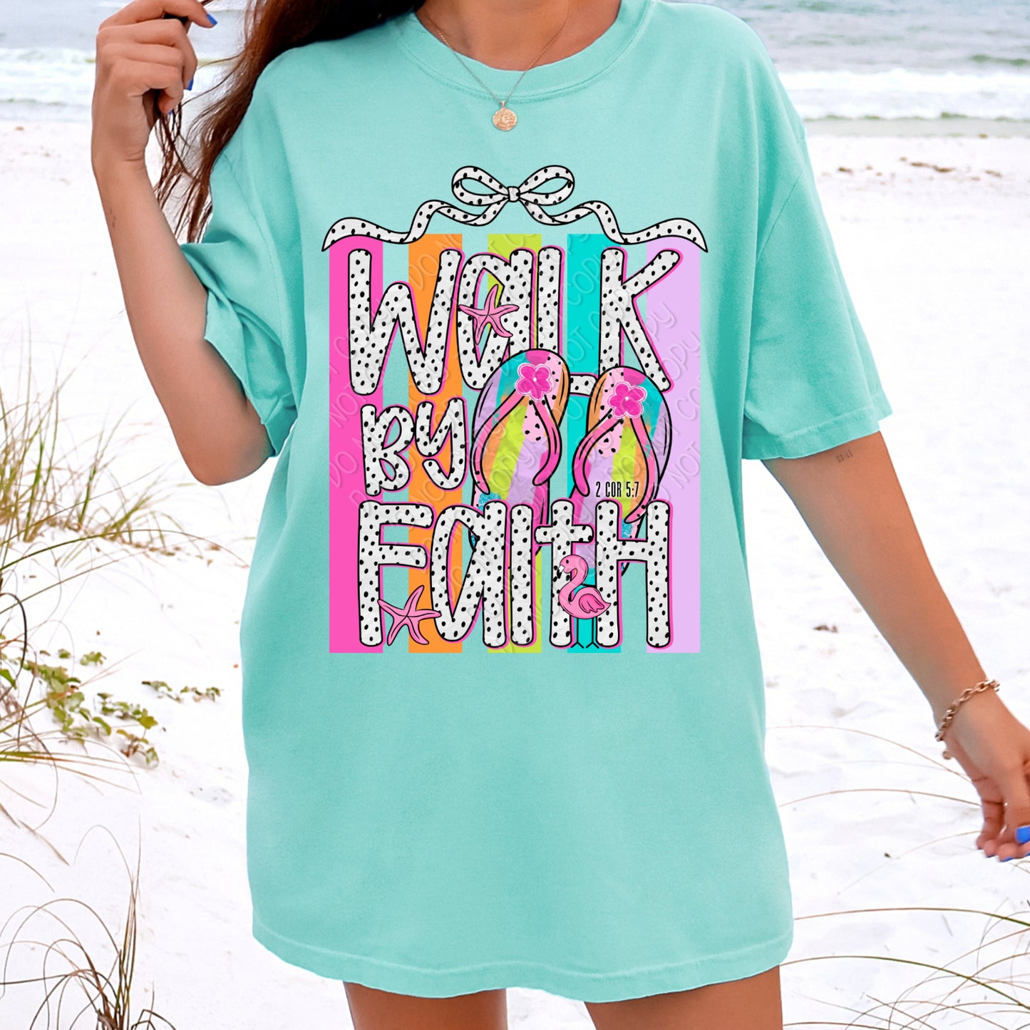 Walk By Faith 1 - 2026 Digital PNG Design