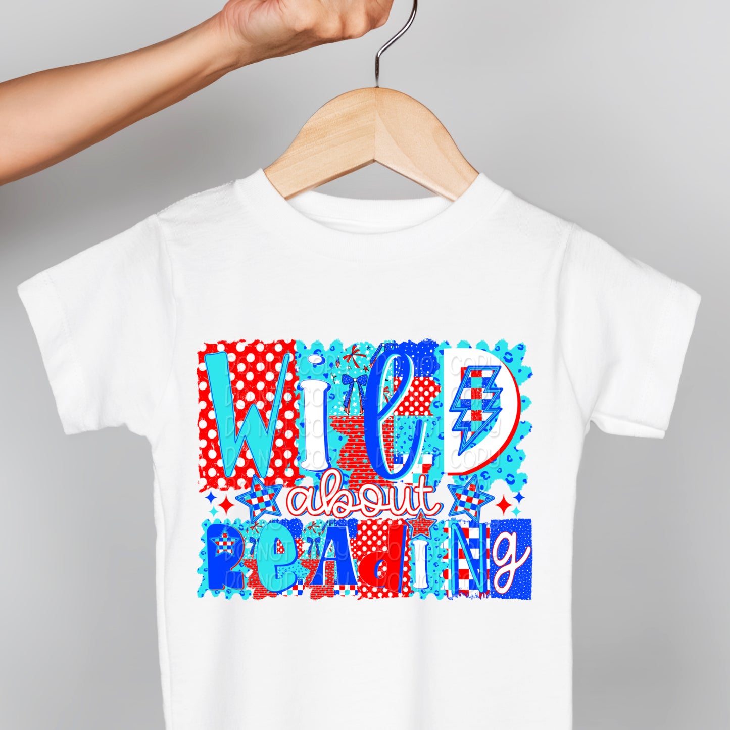 Wild About Reading 1 - Digital PNG Design