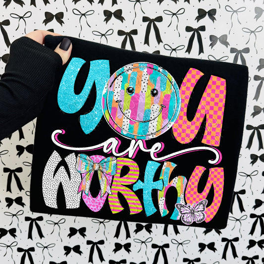 You Are Worthy 1 - 2026 Digital PNG Design
