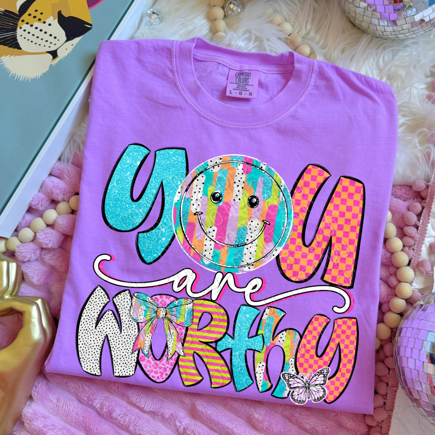 You Are Worthy 1 - 2026 Digital PNG Design
