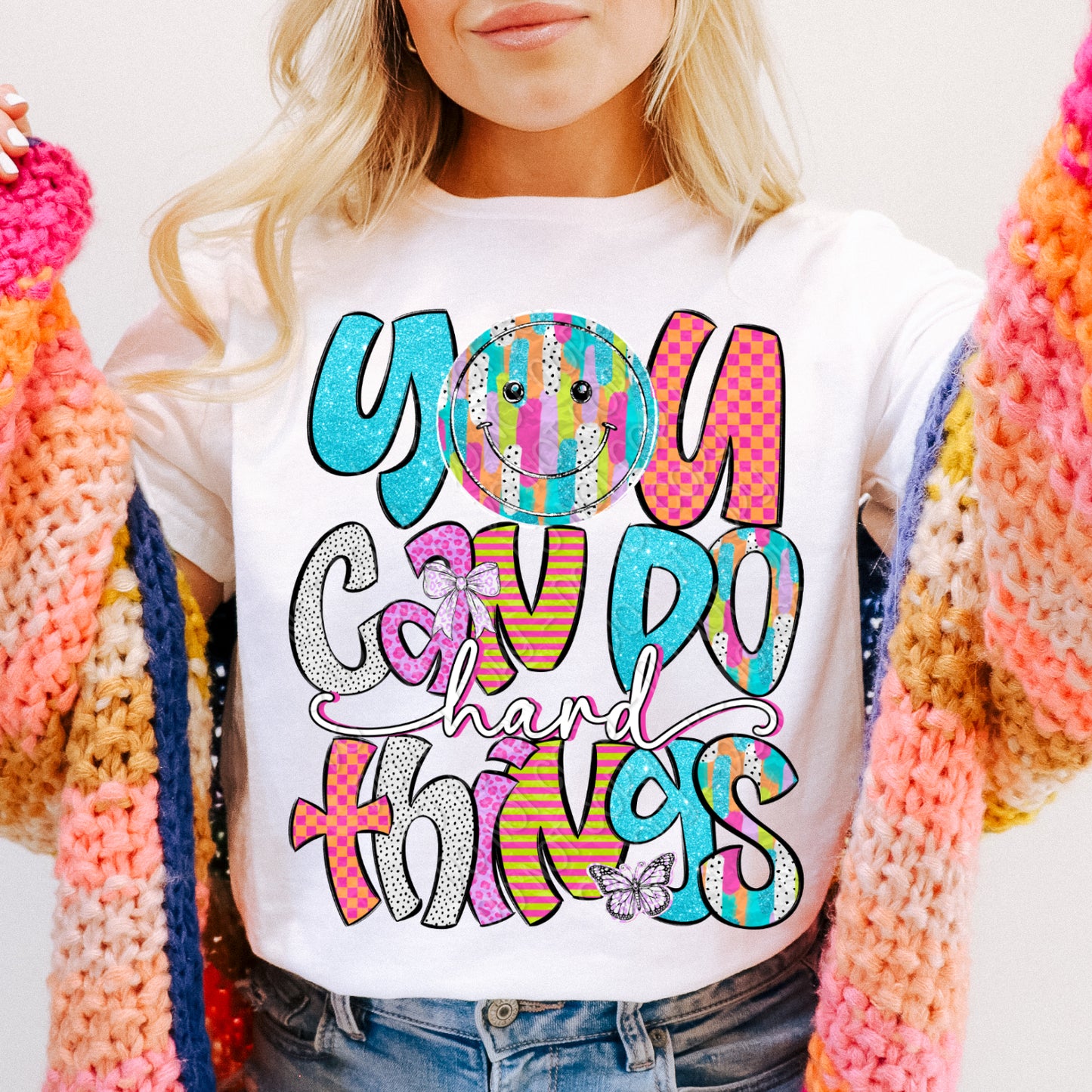 You Can Do Hard Things 1 - 2026 Digital PNG Design