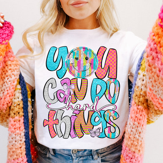 You Can Do Hard Things 1 - 2026 Digital PNG Design