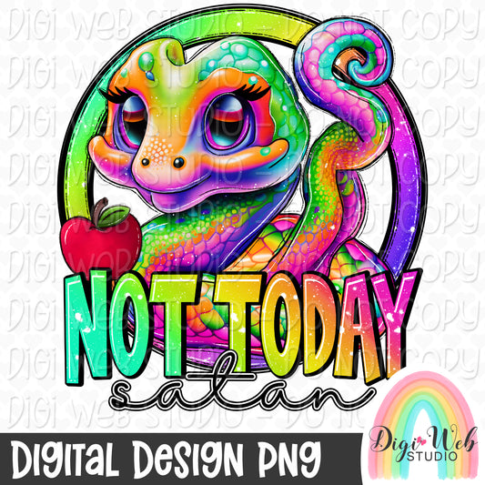 Semi Exclusive PNG -  Not Today Satan 1